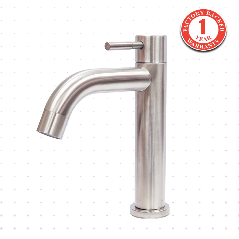 Pillar Basin Tap SS L301 Eco Truflo