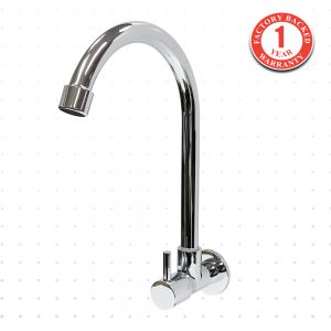 Wall sink tap