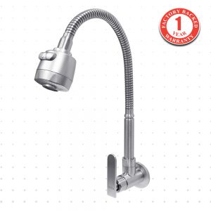 Wall sink tap