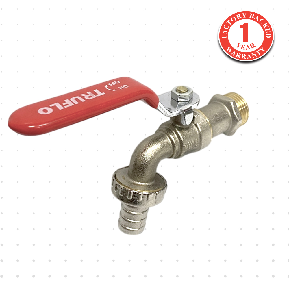 BT Hose L Garden Brass BV Truflo FBT-L00H2Z-5TPCRM