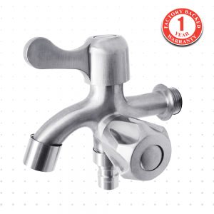 2 way bib tap